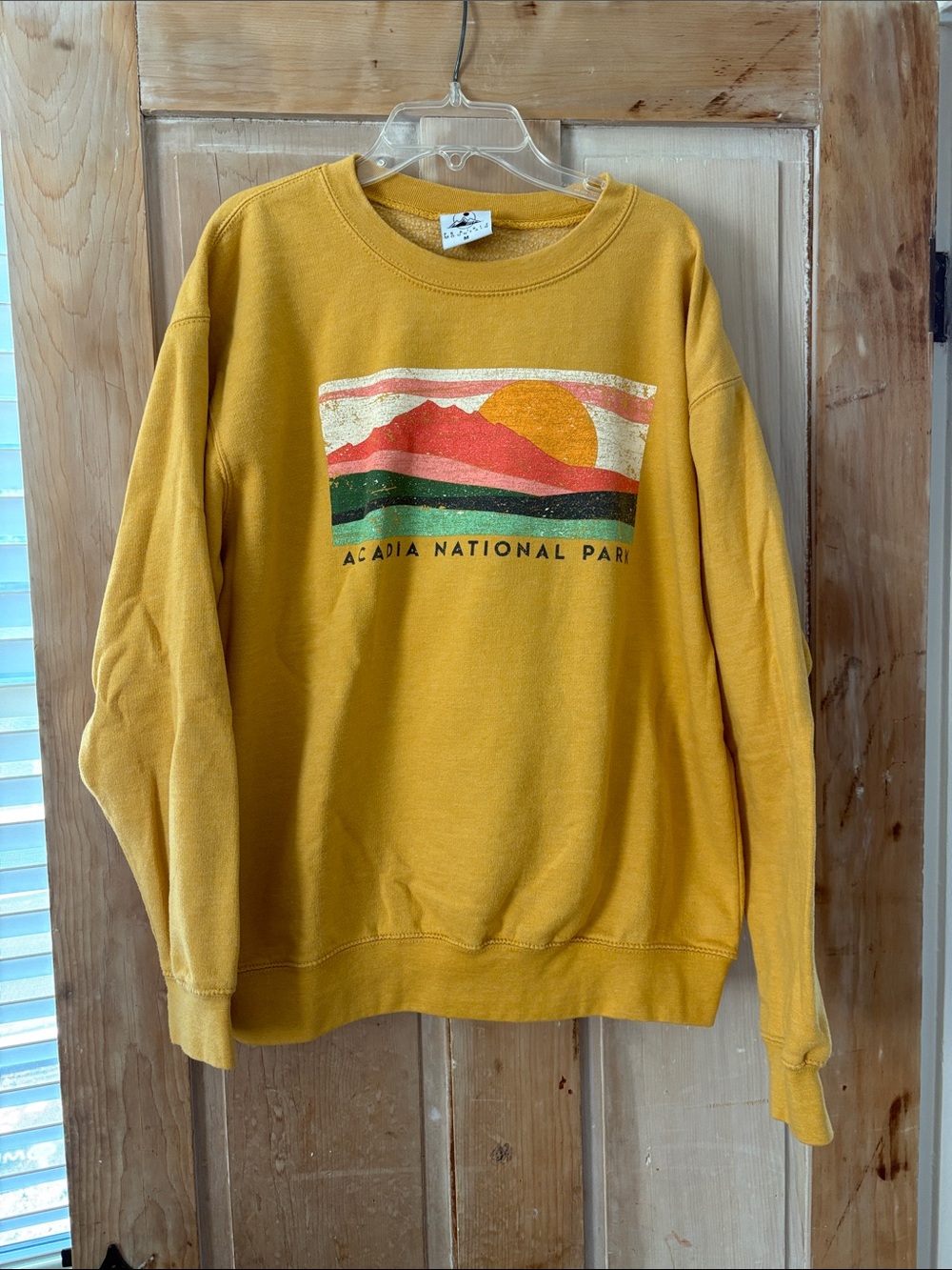 Acadia National Park Oversized Sweatshirt